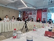 协会党建小组参加黄龙商圈互学互看活动