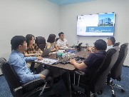 浙江省计算机信息系统集成行业协会常务副理事长一行走访理事单位