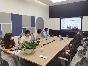 浙江省计算机信息系统集成行业协会常务副理事长胡利军一行走访理事单位